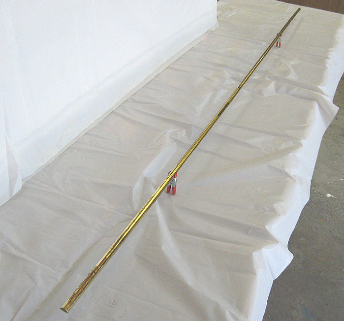 1/2 inch Half Round Brass Stem Band Lyman Boats LLC