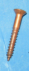 1 ¼ inch #8 Bronze Oval Head Screw