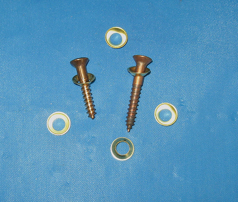 #8 Brass Finish Washer