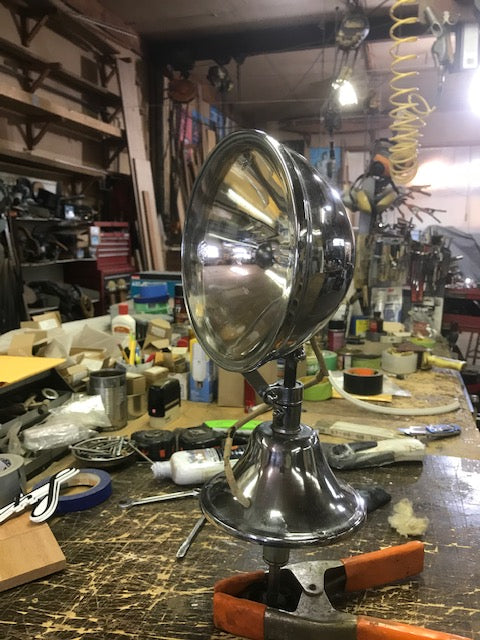 Large Chrome Spotlight