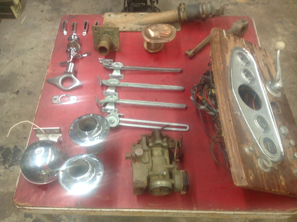 Parts from a 1961 21' Lyman Runabout